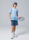 ALTAVIA COURT blue sports shorts in stretchy technical fabric for boys_0