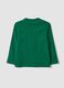 Gr&uuml;nes T-Shirt aus reiner Bio-Baumwolle mit Rundhalsausschnitt_1