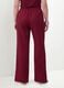 Red wide-leg trousers in viscose blend_2
