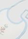 2er-Pack blaue und gelbe Baby-L&auml;tzchen aus reiner Bio-Baumwolle mit Prints_2