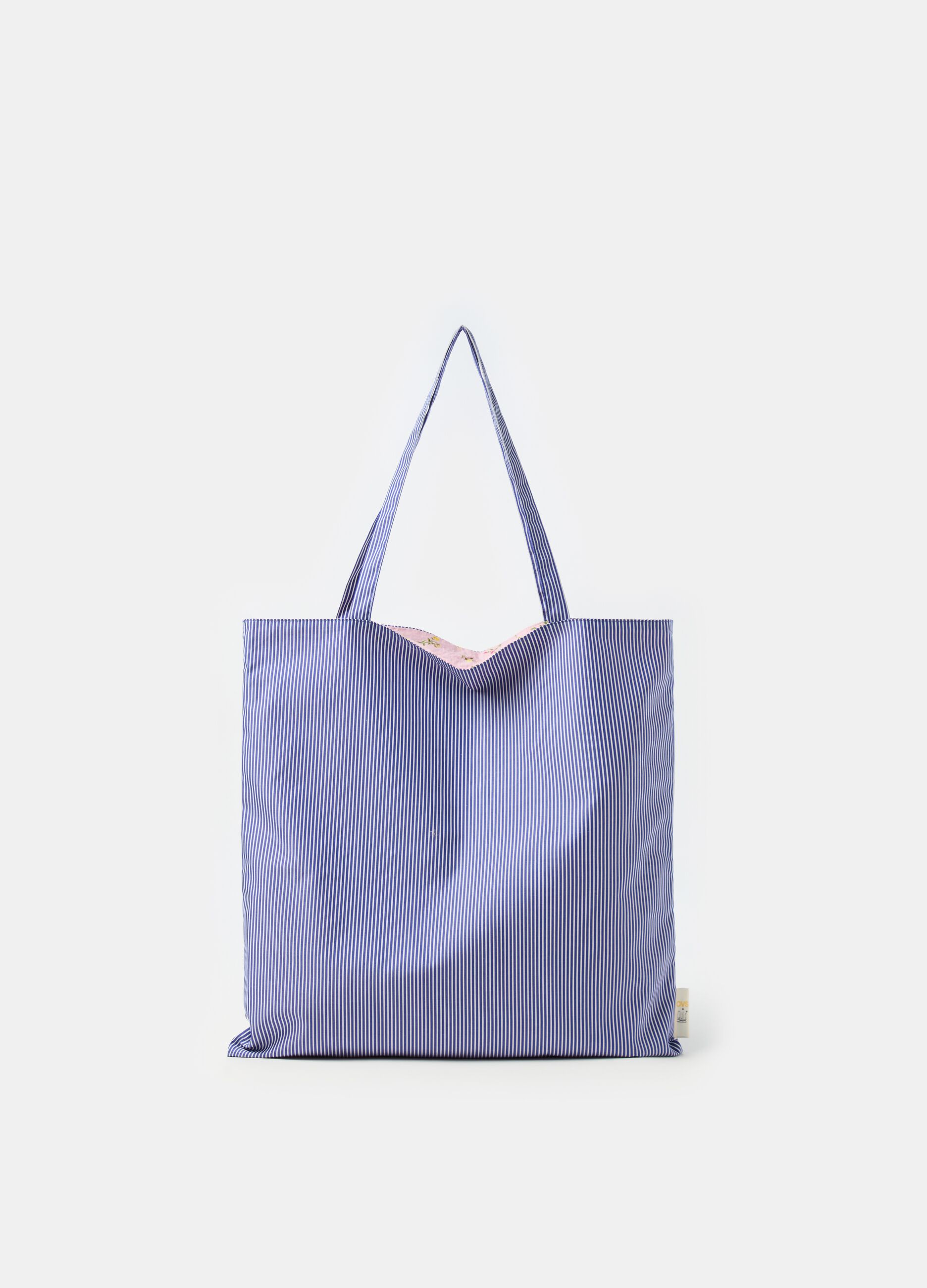 Quid reversible shopping bag with print