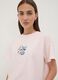 Pink pure cotton Lilo & Stitch print T-shirt, regular fit_2