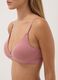 Pink triangle bra in organic cotton and stretch viscose_2