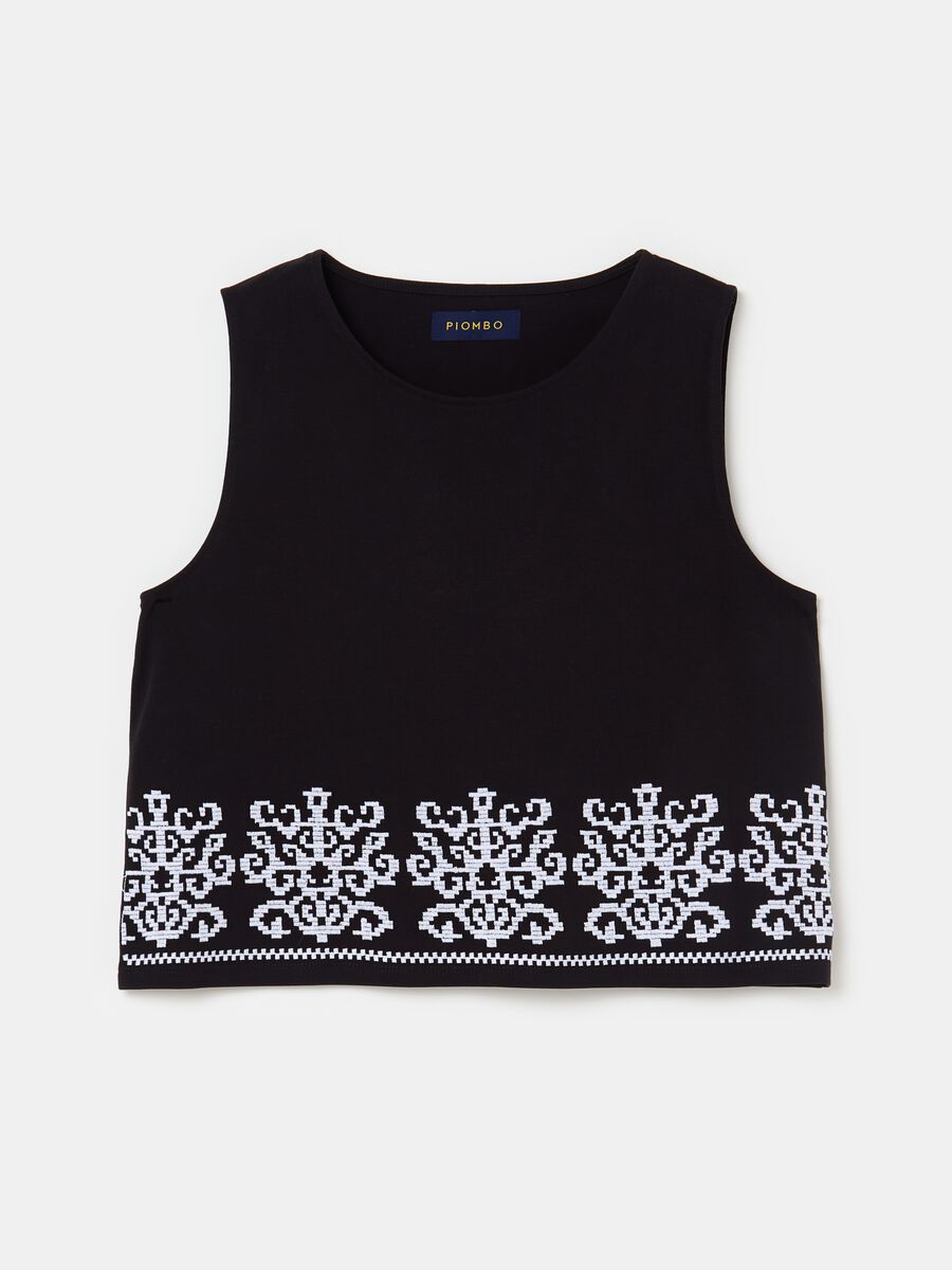 Tank top with ethnic embroidery_3