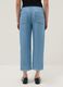 Light blue denim jeans in pure lyocell with elasticated waist, relaxed fit_2