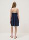 Blue dress in pure viscose_2