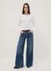 White long-sleeved pure cotton T-shirt_1