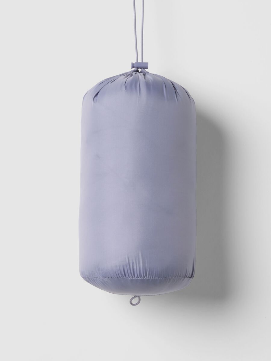 Purple padded jacket regular fit with hood_1