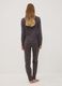 Peanuts organic cotton pyjama set in anthracite grey_3