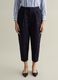 Balloon-fit trousers in stretch cotton_1