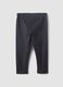 Schwarze Slim-Fit-Leggings aus Bio-Baumwollmix f&uuml;r M&auml;dchen_1