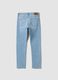 Light blue slim-fit stretch cotton jeans_5
