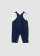 Completo blu in misto cotone organico due pezzi_1