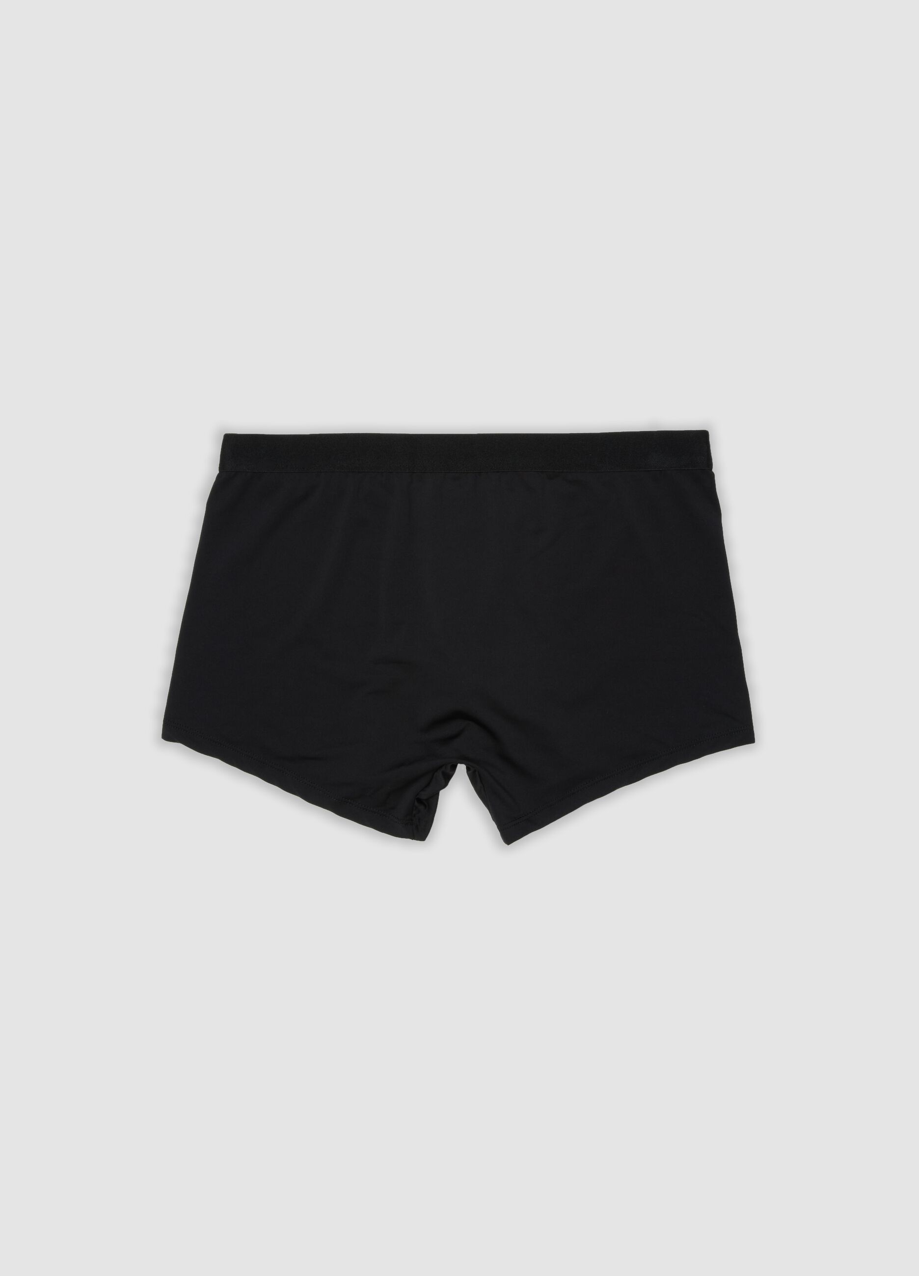 3er-Pack schwarze Boxer aus elastischer Mikrofaser