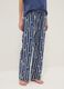 Blue pure cotton regular fit pyjamas with Peanuts prints_3