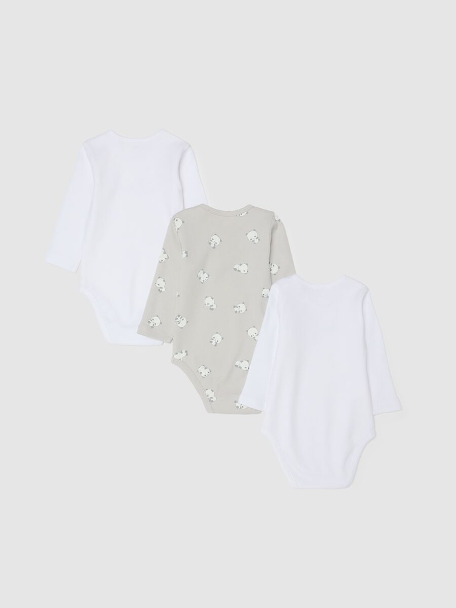 Newborn Cotton Bodysuit Tripack Multicolour_1