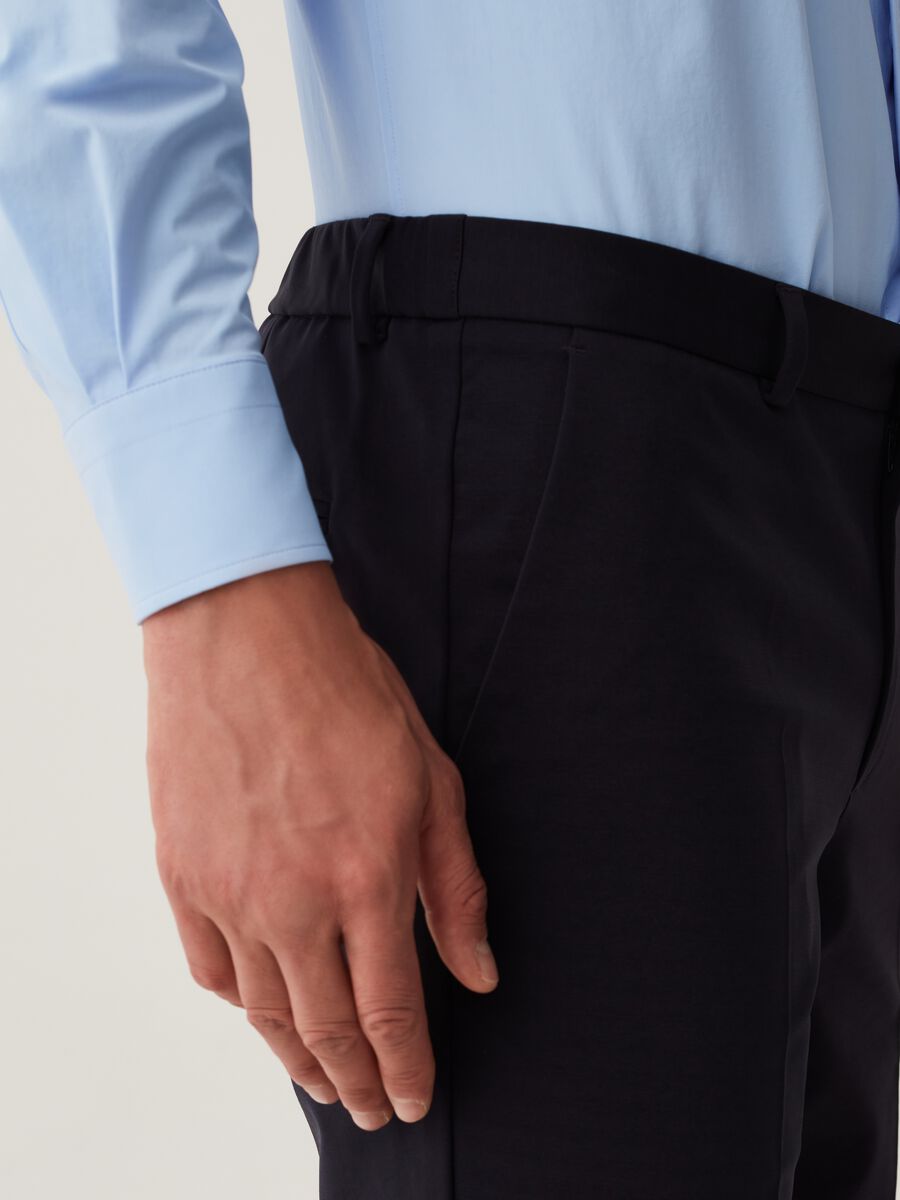 OVS Tech slim-fit trousers_3