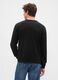 Black Long Sleeve Cotton Top_1