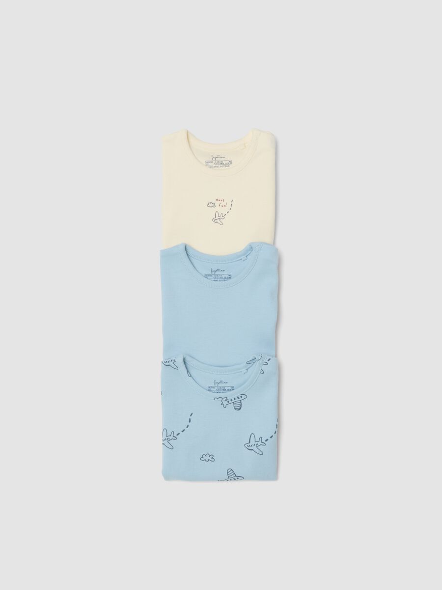 3-pack of multicolour organic cotton baby bodysuits_2