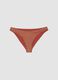 Orangefarbene Stretch-Badehose mit Glitzerstruktur_4