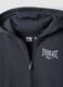 Grey full-zip cotton-blend hooded sweatshirt for boys_4