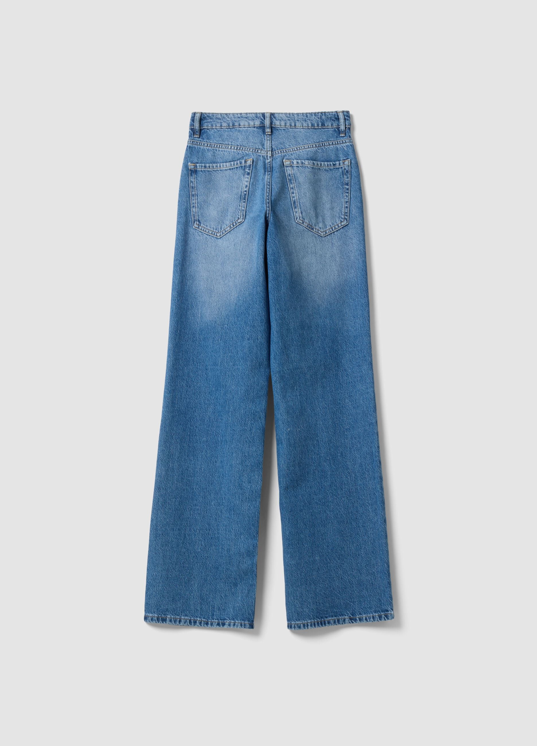 &Alpha;&nu;&omicron;&iota;&chi;&tau;ό &gamma;&alpha;&lambda;ά&zeta;&iota;&omicron; &tau;&zeta;&iota;&nu; &alpha;&pi;ό 100% &beta;&alpha;&mu;&beta;ά&kappa;&iota;, wide leg &kappa;&alpha;&iota; &psi;&eta;&lambda;ό&mu;&epsilon;&sigma;&omicron;