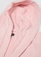 Pink organic cotton hooded bathrobe for girls_2