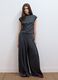 Grey stretch viscose regular-fit T-shirt_1