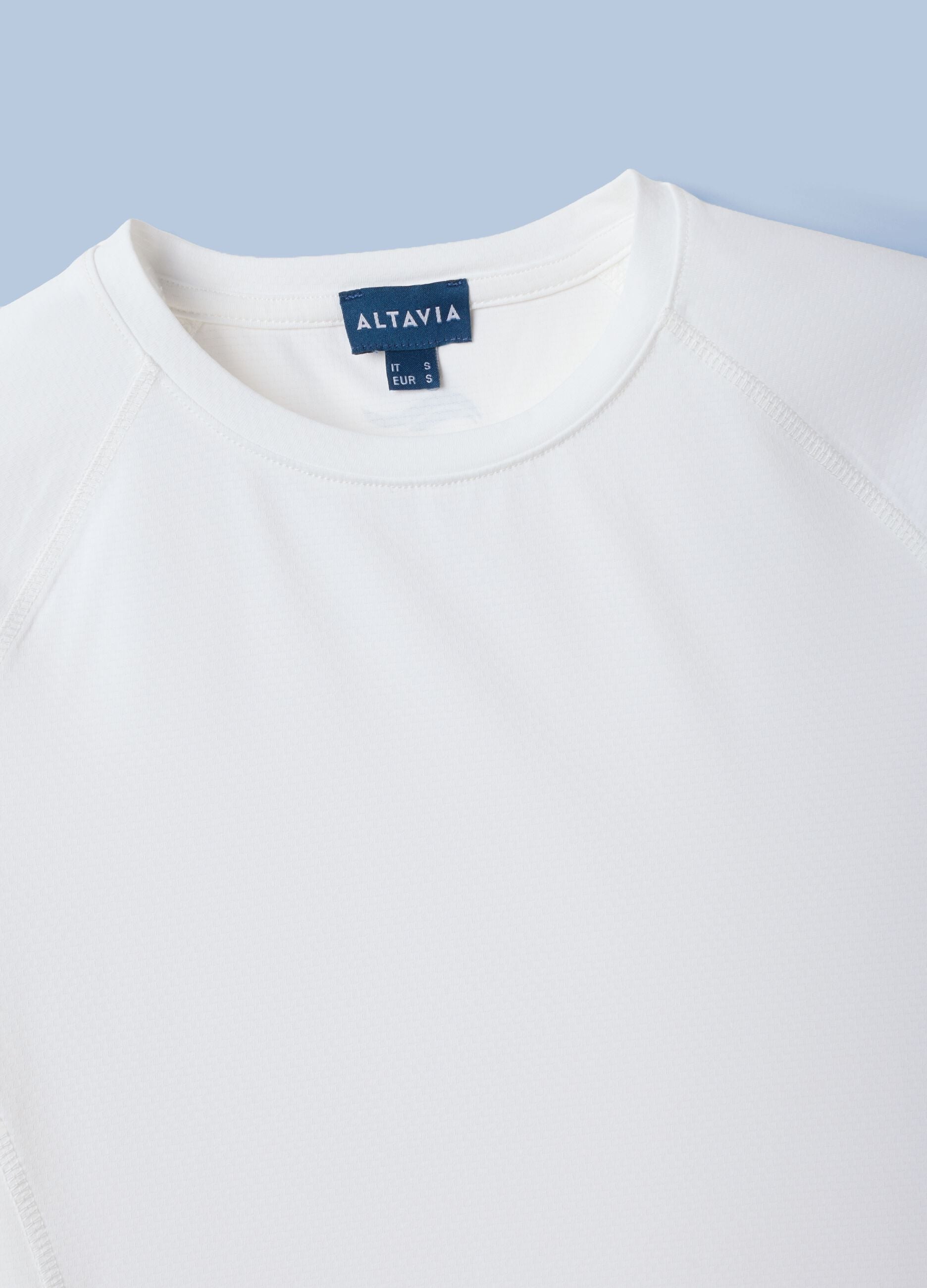 Wei&szlig;es technisches Stretch-T-Shirt ALTAVIA SAILING