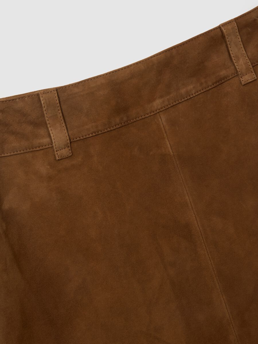 Genuine Suede Mini Skirt_6