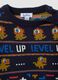 Blue crew-neck jacquard knit jumper, regular fit_2