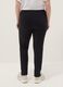 Black Stretch Cotton Slim Fit Leggings_2