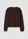 Brauner Rundhals-Cardigan aus reinem Kaschmir_2
