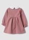 Vestido rosa em algod&atilde;o org&acirc;nico puro com bordado Aristogatos para beb&eacute; menina_1
