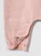 Pink organic cotton baby girl sleepsuit with Stitch print_2