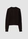 Brown cable-knit wool-blend cardigan_6