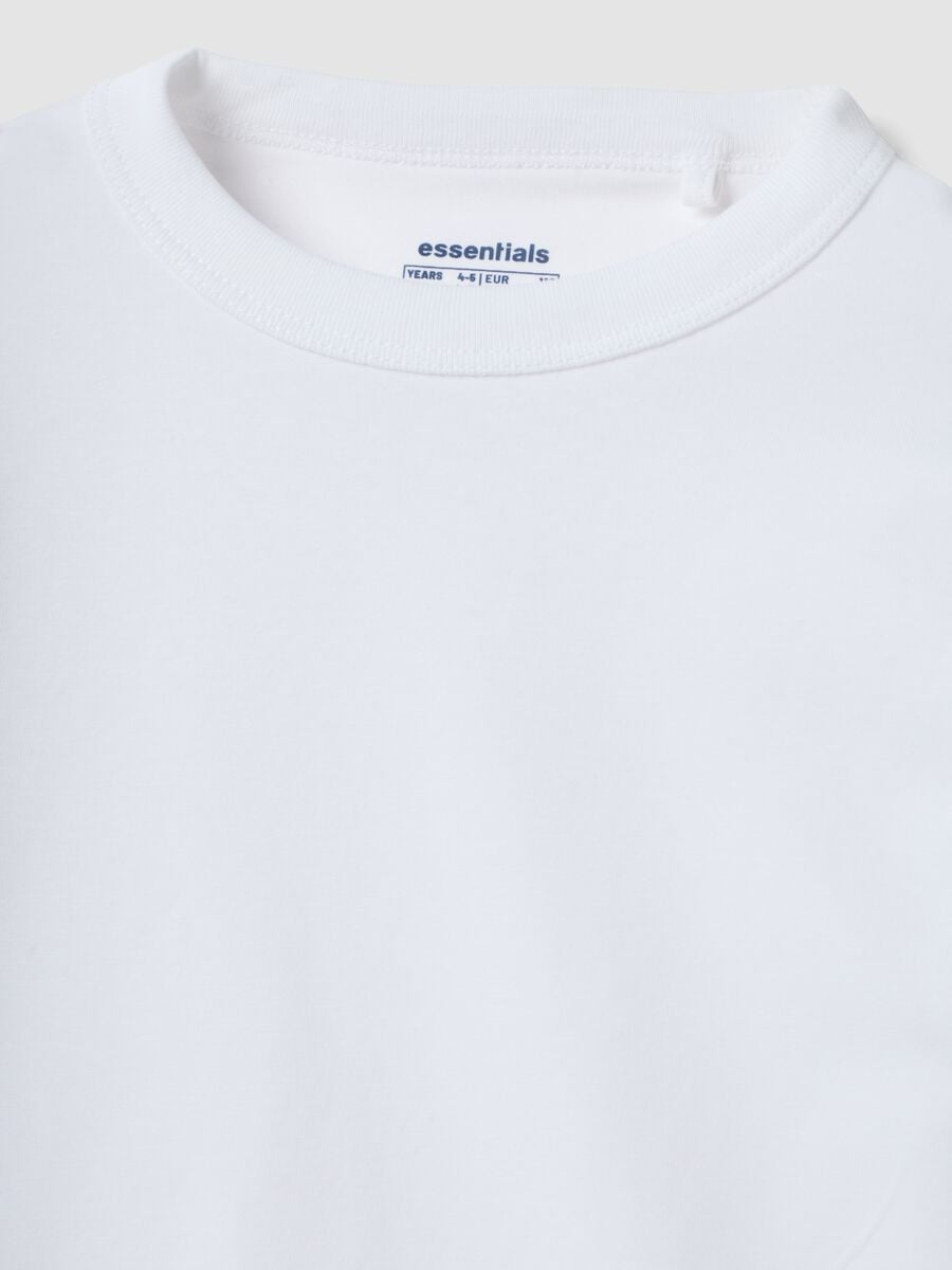 Wei&szlig;es Langarm-T-Shirt aus Bio-Baumwolle_2