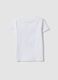White short-sleeve stretch cotton T-shirt_1