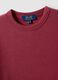 Red stretch cotton crew-neck t-shirt slim fit_5