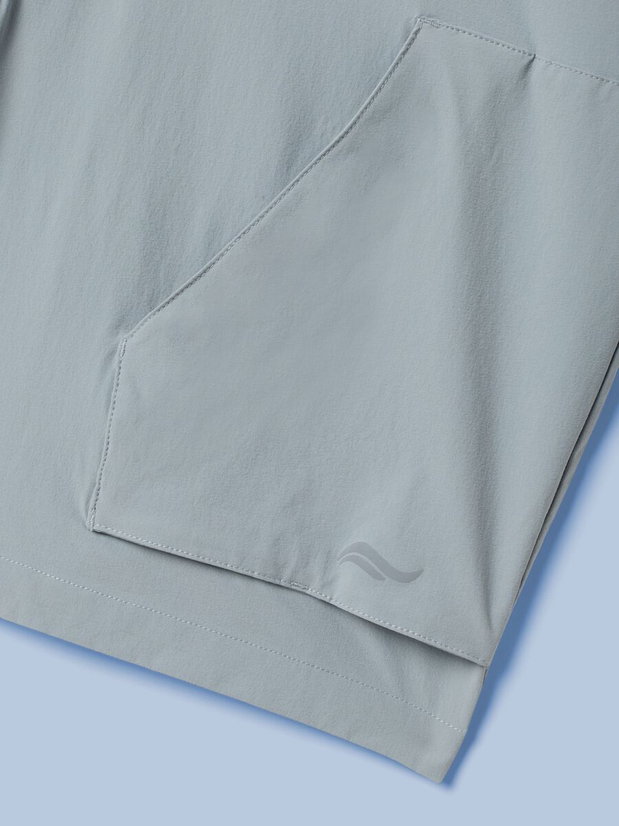 Graue Cargo-Shorts ALTAVIA SAILING aus Stretchgewebe_5