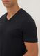 3-pack of blue organic cotton V-neck T-shirts_2