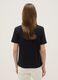 Black pure cotton regular fit T-shirt_2