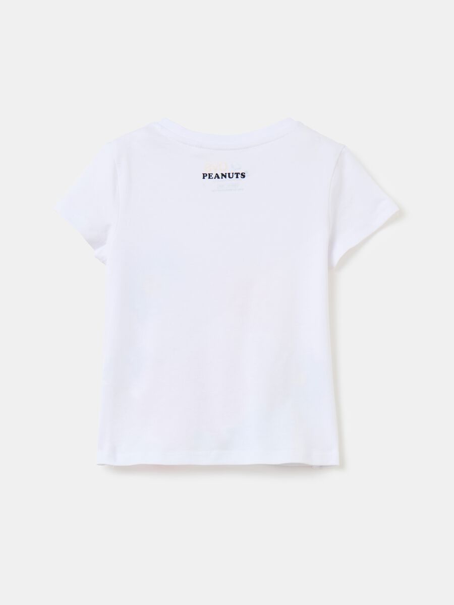 Camiseta de algodón orgánico estampado Snoopy_1