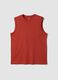 Orange pure cotton vest_4