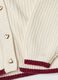 Weisse Strickjacke mit Herzstickerei, Regular Fit_3