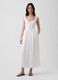 Midi dress in linen blend_0