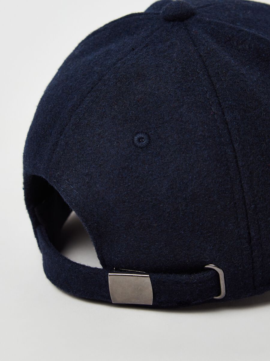 Baseball cap in wool and viscose_2