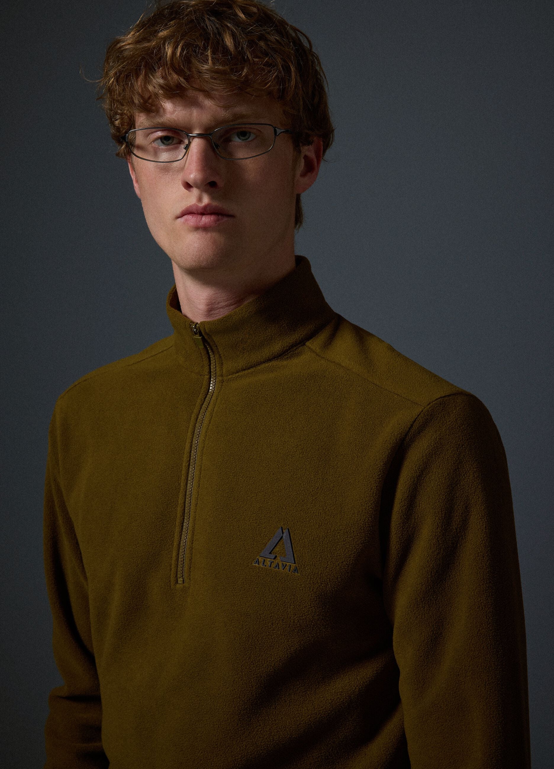 Breathable Pile Half-Zip ALTAVIA WITH DEBORAH COMPAGNONI