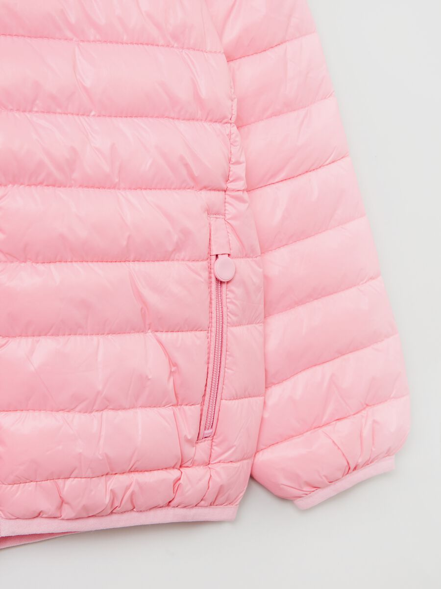 Ultra-light padded jacket with hood_1