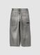 Jeans denim grigi skater in misto cotone e lyocell per bambino_1